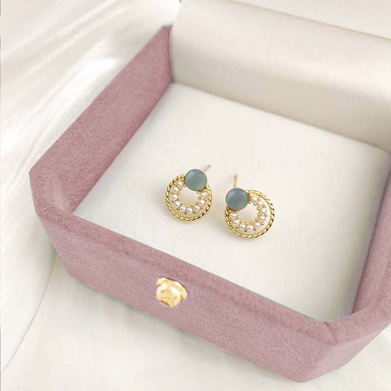 フープ ピアス 優雅な月光輪ピアス