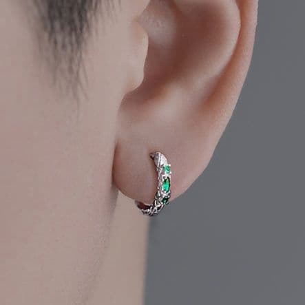 フープ ピアス フープ ピアス 宝石輝く薫り立つ純銀の耳輪