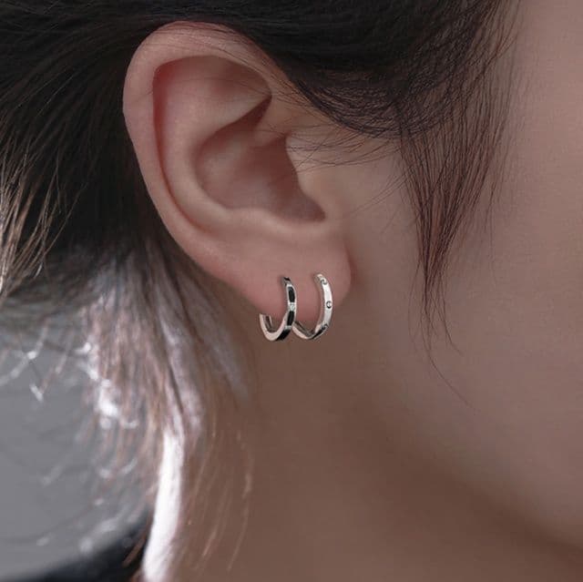 フープ ピアス フープ ピアス 繊細輝き ミニマル フープピアス