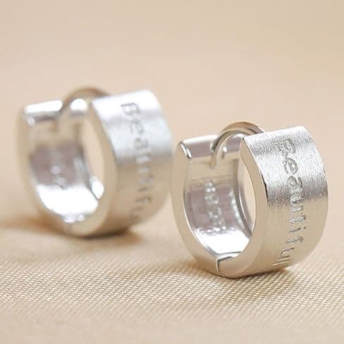フープ ピアス フープ ピアス シンプル輝きフープ シルバーピアス