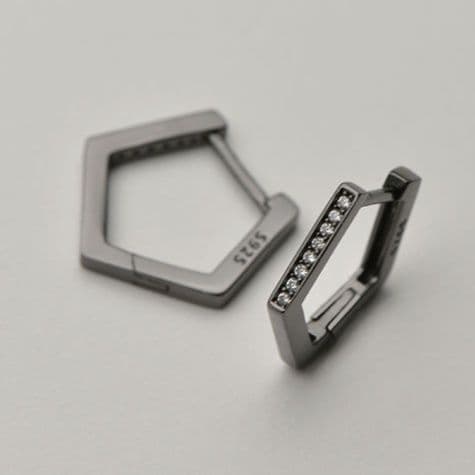 フープ ピアス 細身スティック フープ ピアス