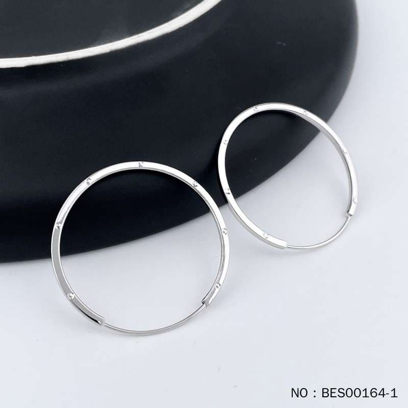 フープ ピアス 洗練ドットフープピアス