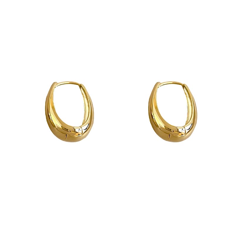 フープ ピアス 洗練シンプルフープ