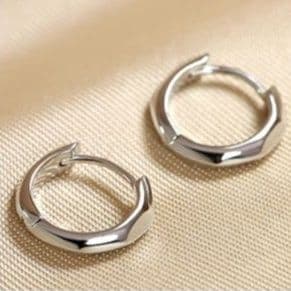 フープ ピアス フープ ピアス 洗練シンプル小ぶりフープピアス