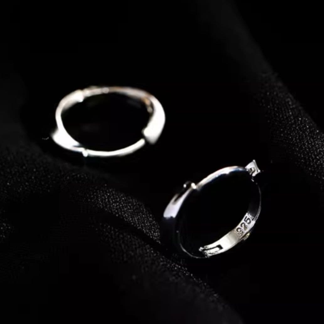 フープ ピアス フープ ピアス 洗練シンプル輝きフープピアス