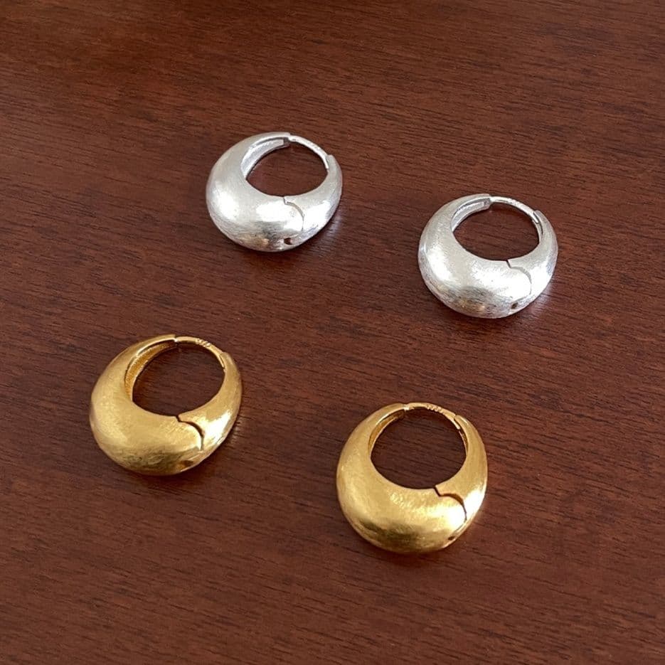 フープ ピアス フープ ピアス 洗練の輪 上品フープ
