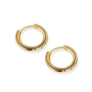 フープ ピアス シンプル輝き フープ ピアス