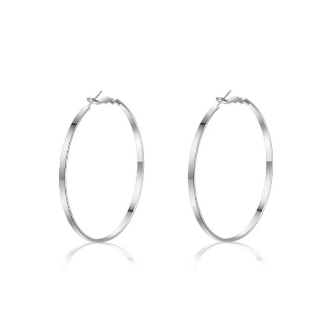 フープ ピアス フープ ピアス 医療用ステンレス製シンプルフープピアス