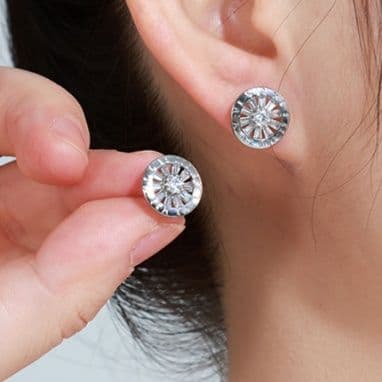フープ ピアス フープ ピアス 輝き優雅なパール装飾フープピアス