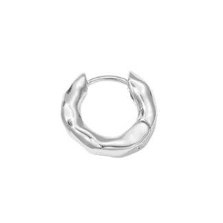フープ ピアス フープ ピアス 波紋のような洗練フープピアス