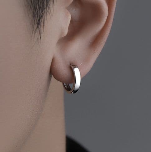 フープ ピアス フープ ピアス 上質な輝き シンプルフープピアス