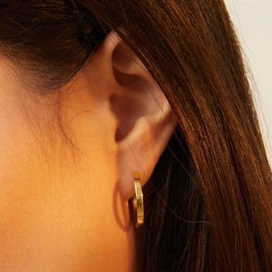 フープ ピアス フープ ピアス 洗練美輪 極細フープ