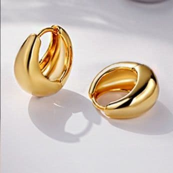 フープ ピアス フープ ピアス 艶やか丸みフープピアス