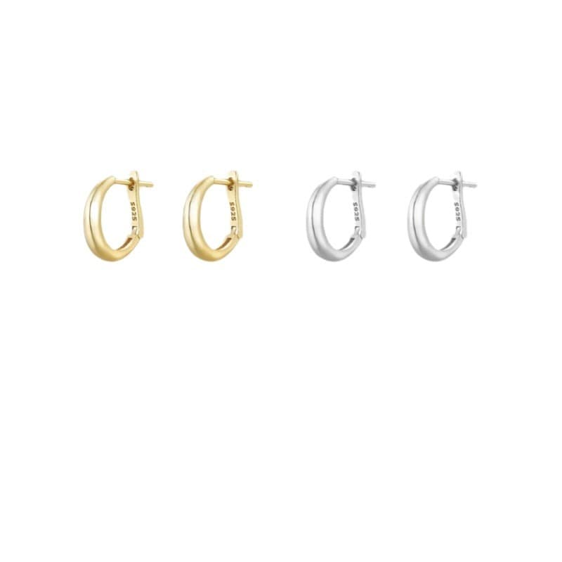 シンプル フープ ピアス
