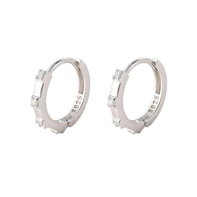フープ ピアス きらめき小粒フープピアス
